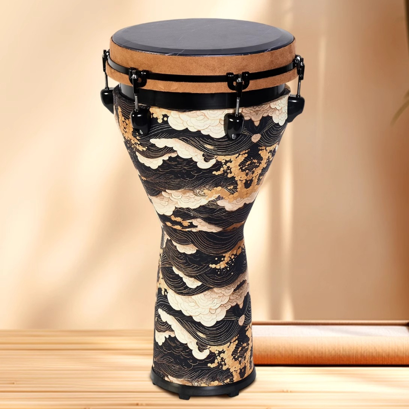 Musical Instrument Africa - Tambor djembe profissional 12 Polegada adulto