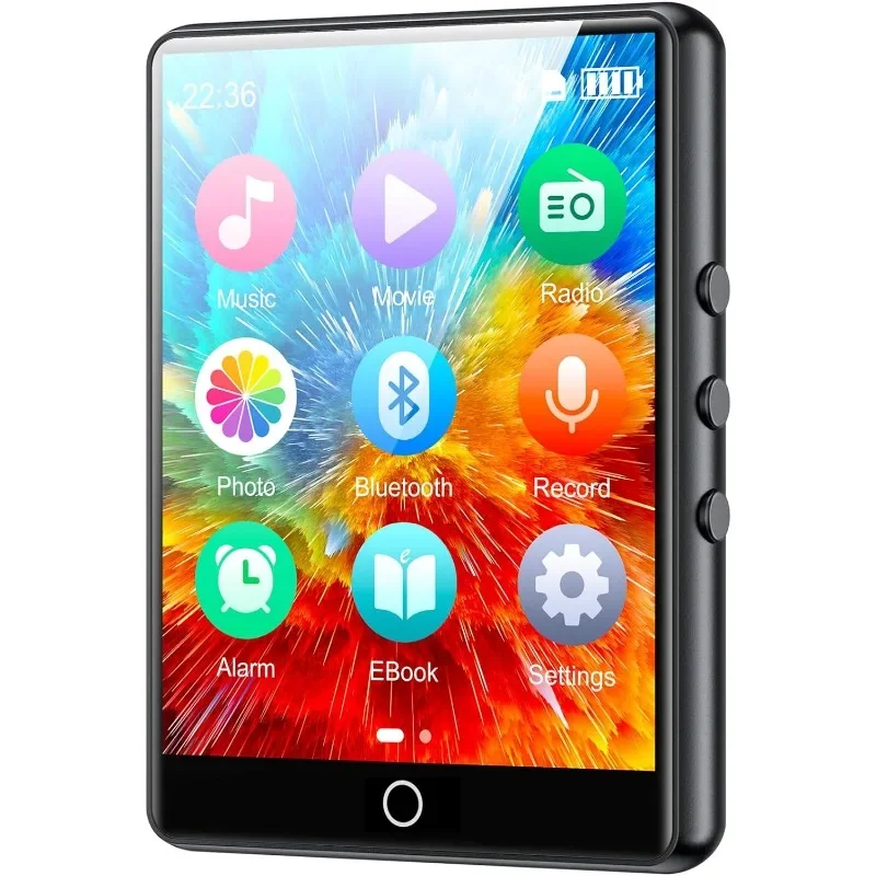 Musical Instrument Image - Touch Screen MP3 Player com alto-falante,