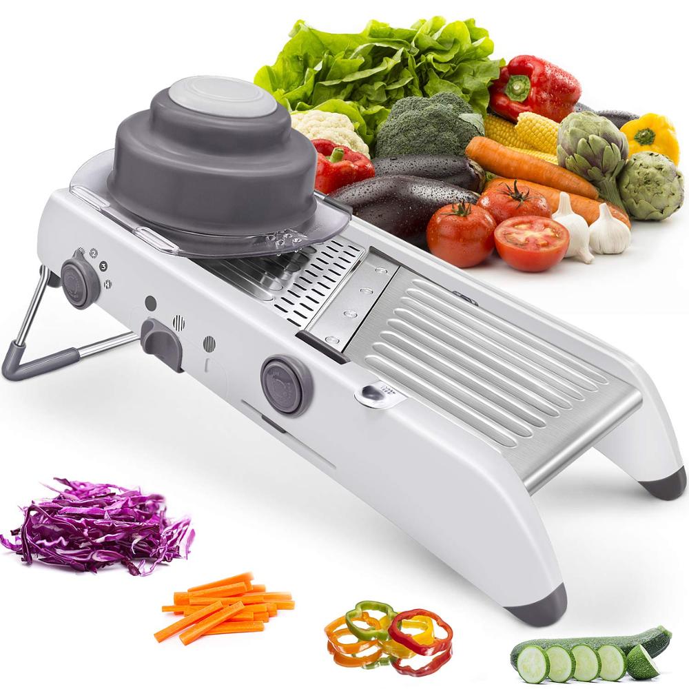 Mandolin A Style - Lmetjma 18 tipos ajustável mandoline slicer