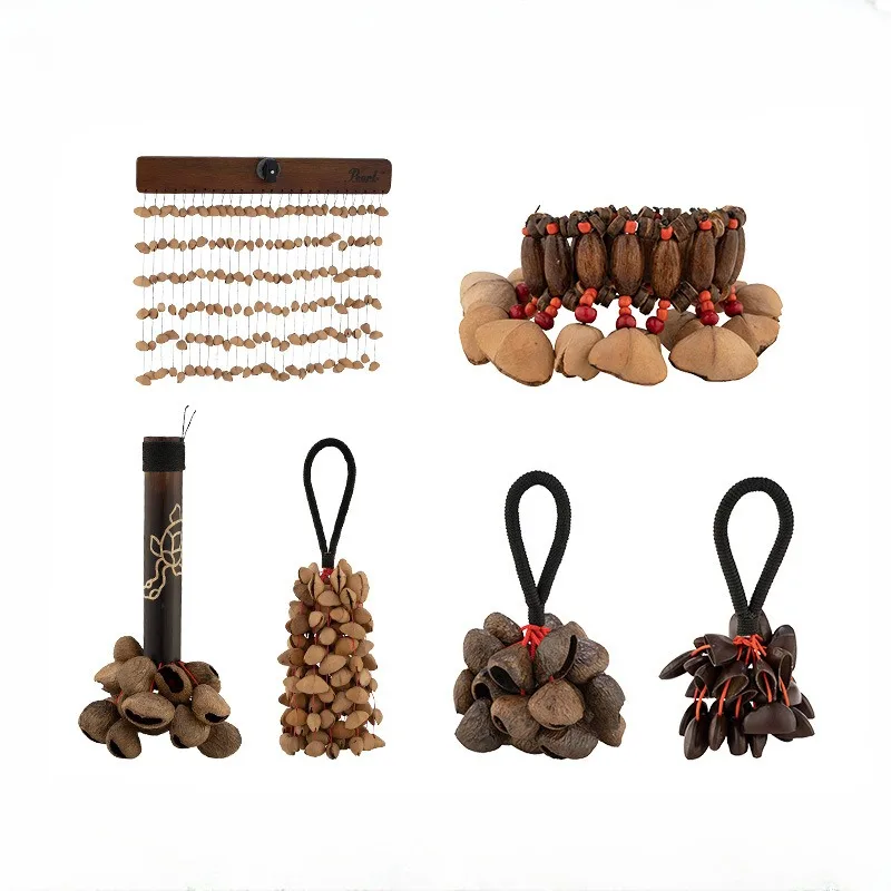 Musical Instrument Africa - Casca de frutas chocalho porca vento
