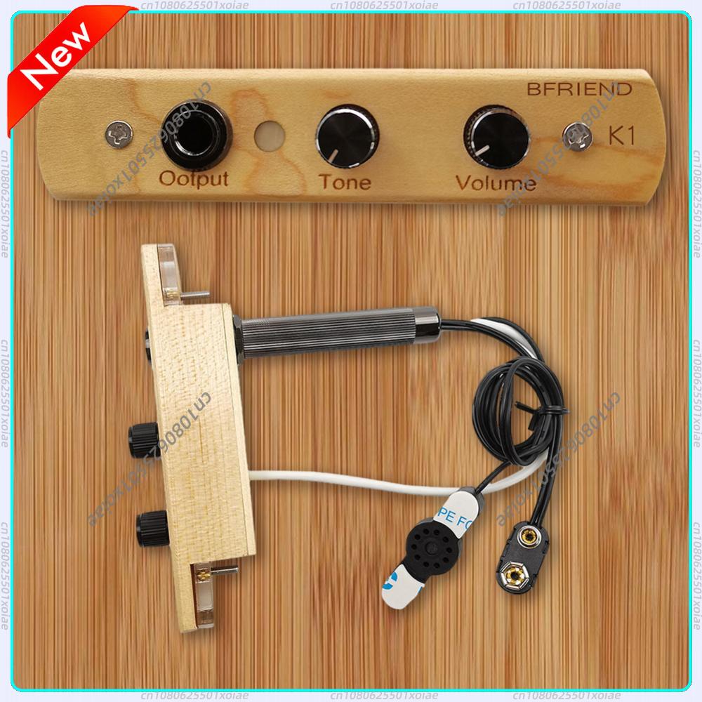 Cajon Box Drum - Pré-amplificador/Pickup para Cajon com Controle de