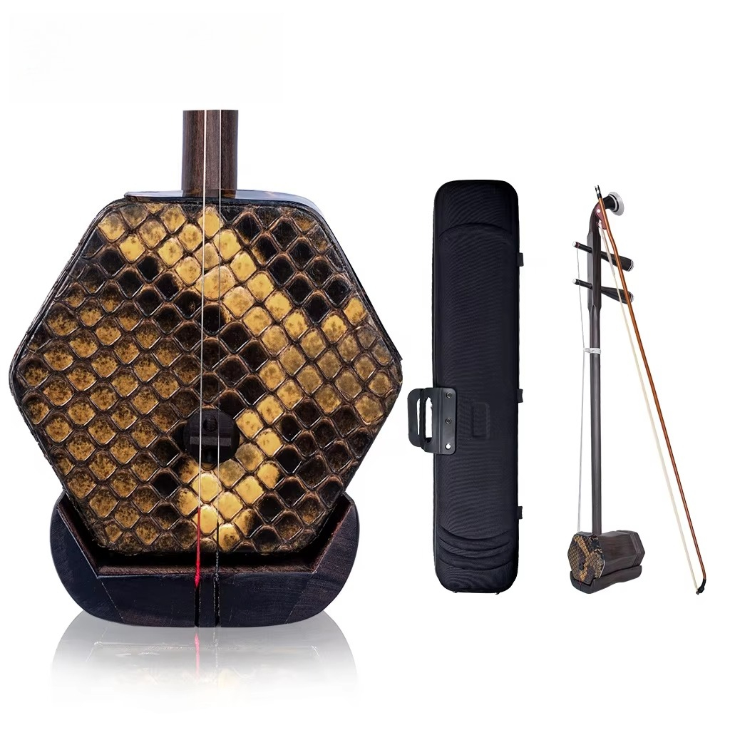 Musical Instrument Fiddle - Erhu avançado artistas mestre envelhecido jacarandá