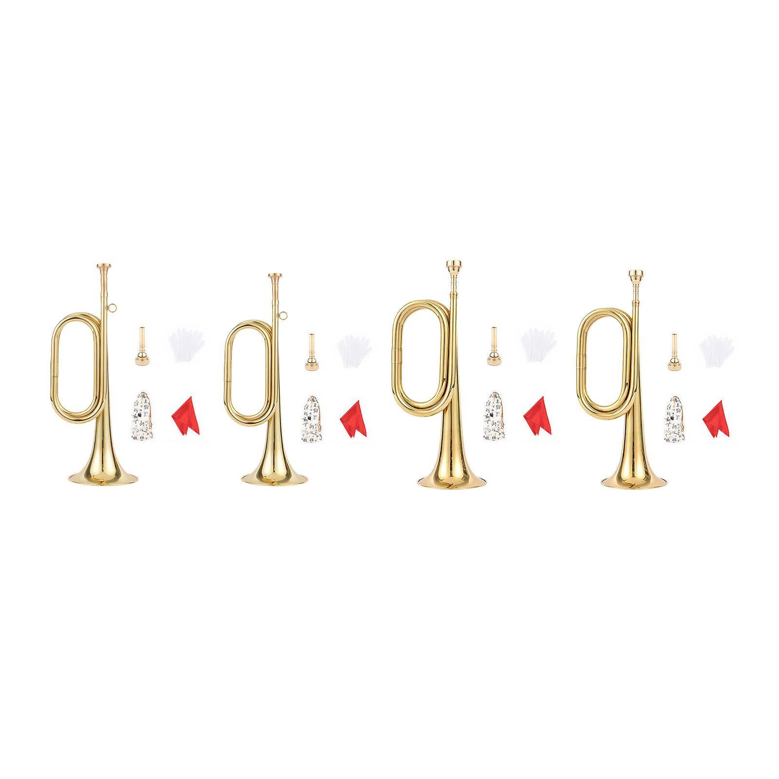 Trompete Profissional de Latão - Musical Instrument Bugle avaliação e preço