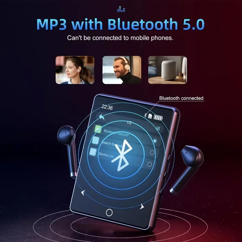 Touch Screen MP3 Player com al - Musical Instrument Image avaliação e preço