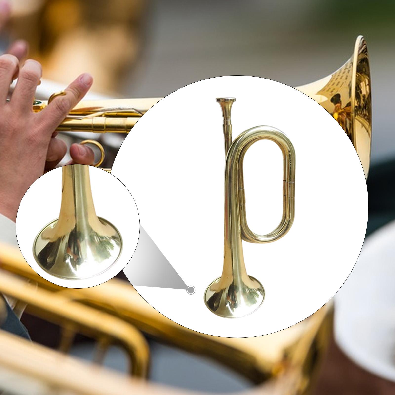 Corneta de Trompete, Instrumen - Musical Instrument Bugle avaliação e preço