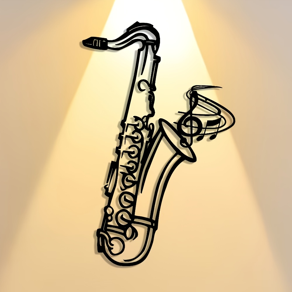 Placa Decorativa de Metal para - Musical Instrument Image avaliação e preço