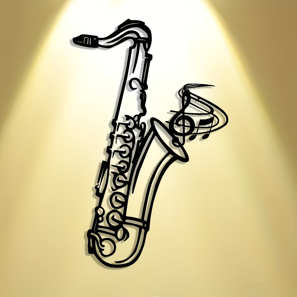 Placa Decorativa de Metal para - Musical Instrument Image avaliação e preço