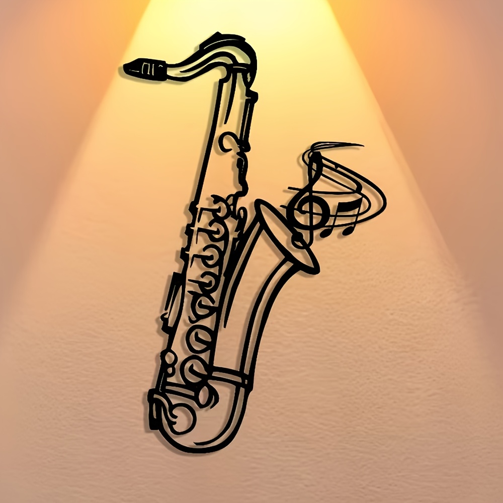 Placa Decorativa de Metal para - Musical Instrument Image avaliação e preço