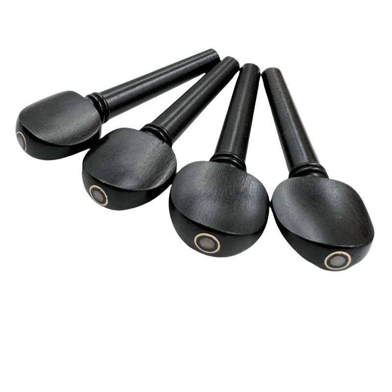 4 peças de cravelhas de ébano  - Musical Instrument Fiddle avaliação e preço