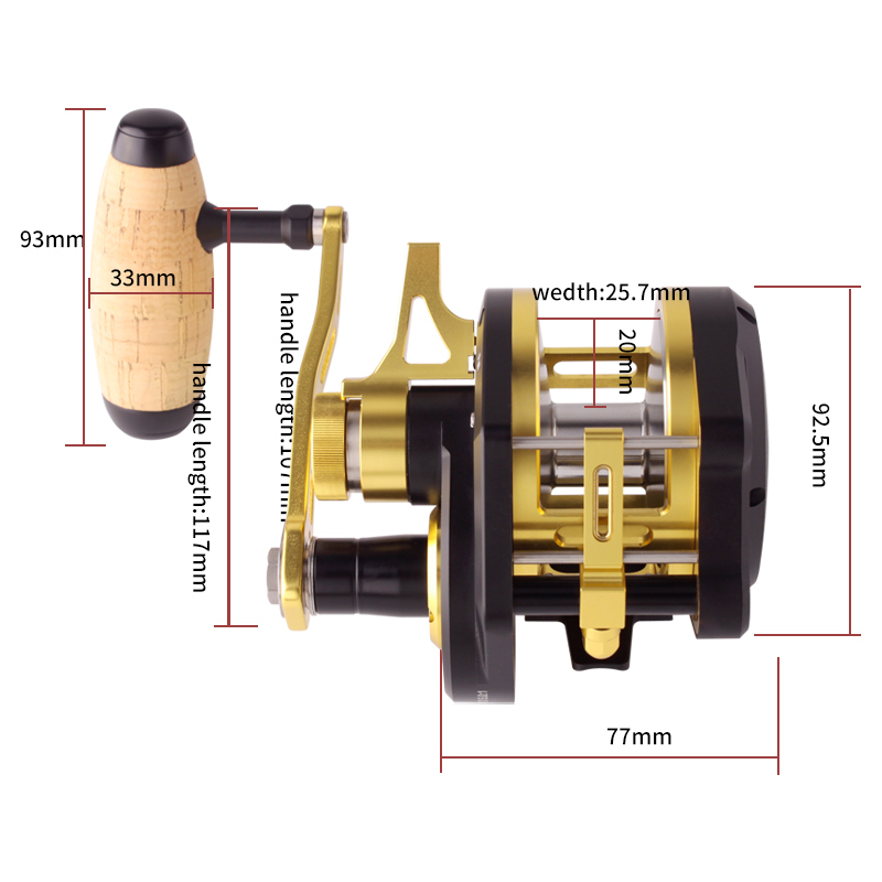 Nova Carretilha Umi para Slow  - Ocean Drum Wave avaliação e preço