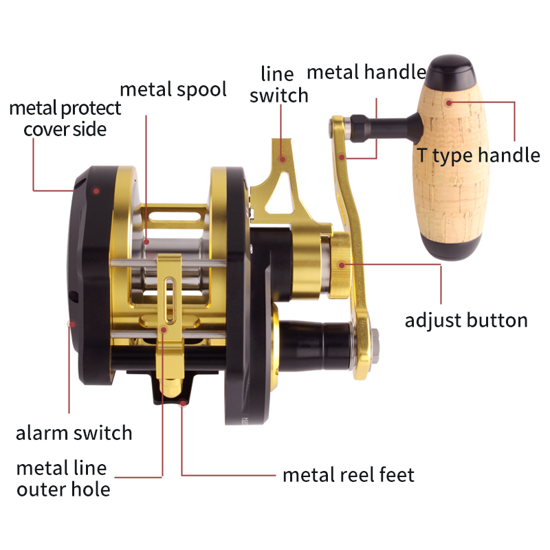 Nova Carretilha Umi para Slow  - Ocean Drum Wave avaliação e preço