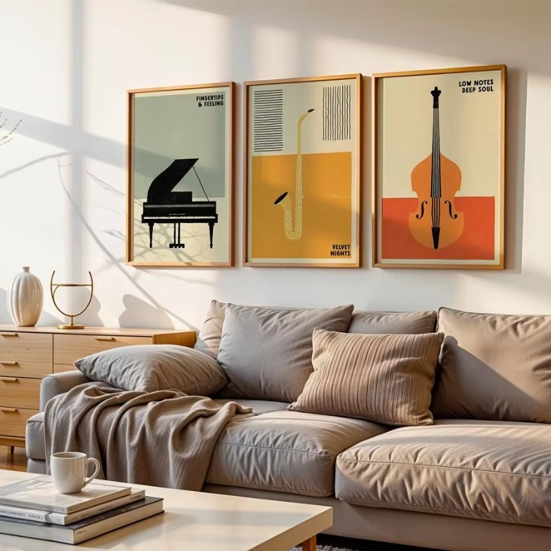 Pôster de Instrumentos Musicai - Musical Instrument Image avaliação e preço