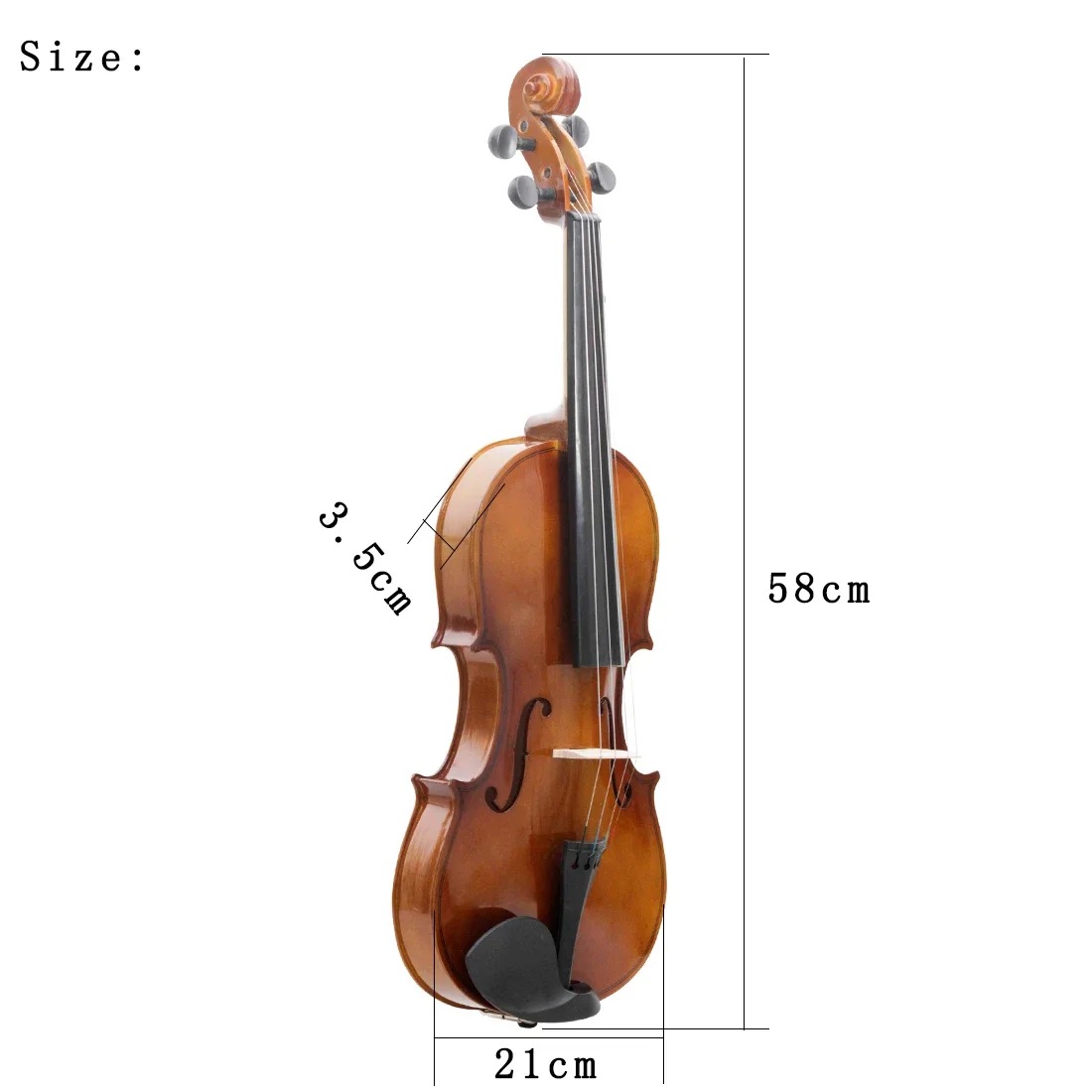 Violino IRIN 4/4 Estilo Vintag - Musical Instrument Fiddle avaliação e preço