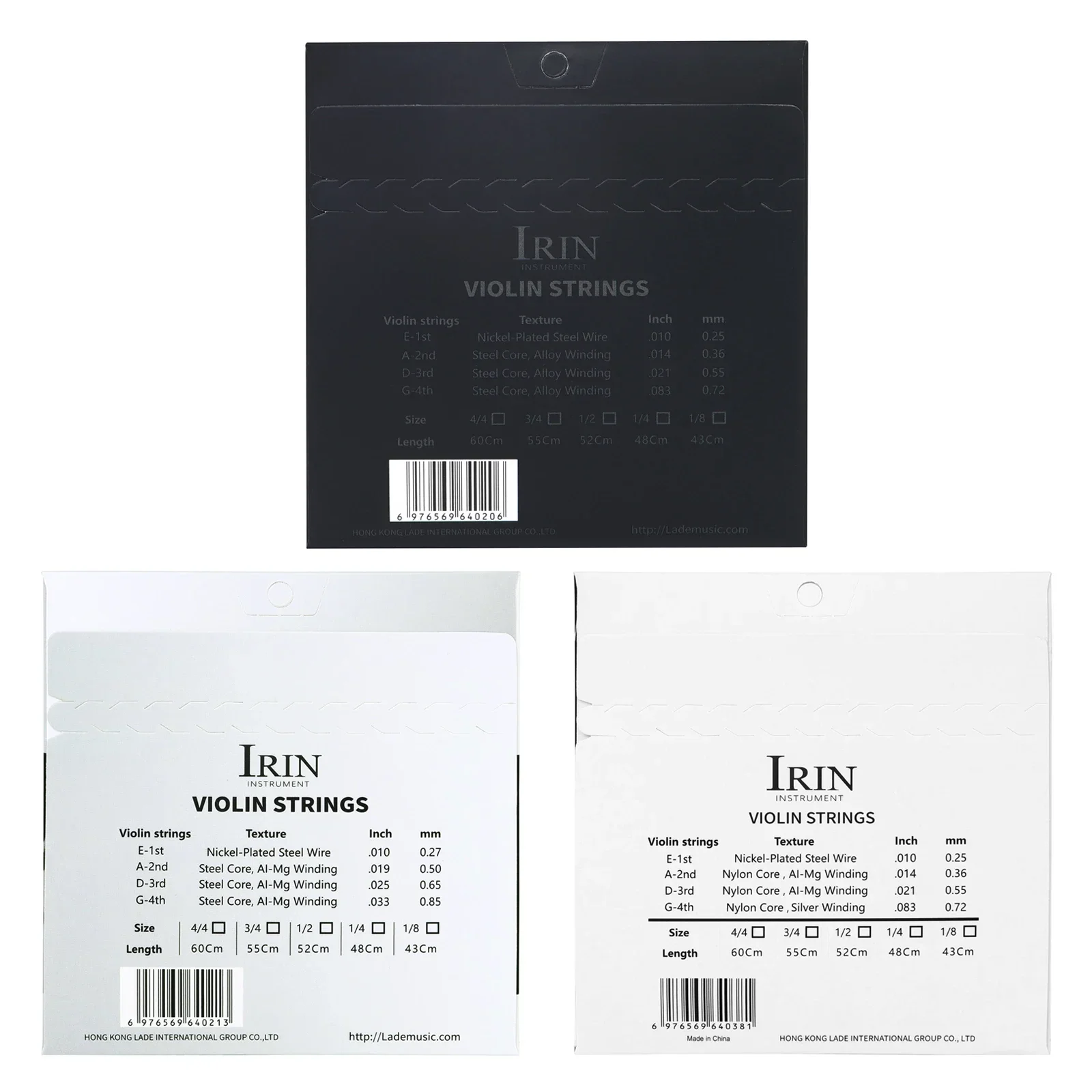 Irin cordas de violino profiss - Musical Instrument Fiddle avaliação e preço