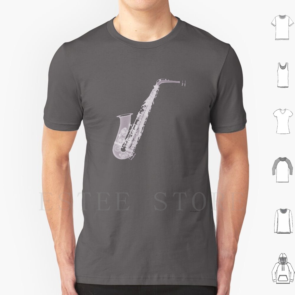 Saxofone-X-Ray Camiseta DIY Ta - Musical Instrument Image avaliação e preço