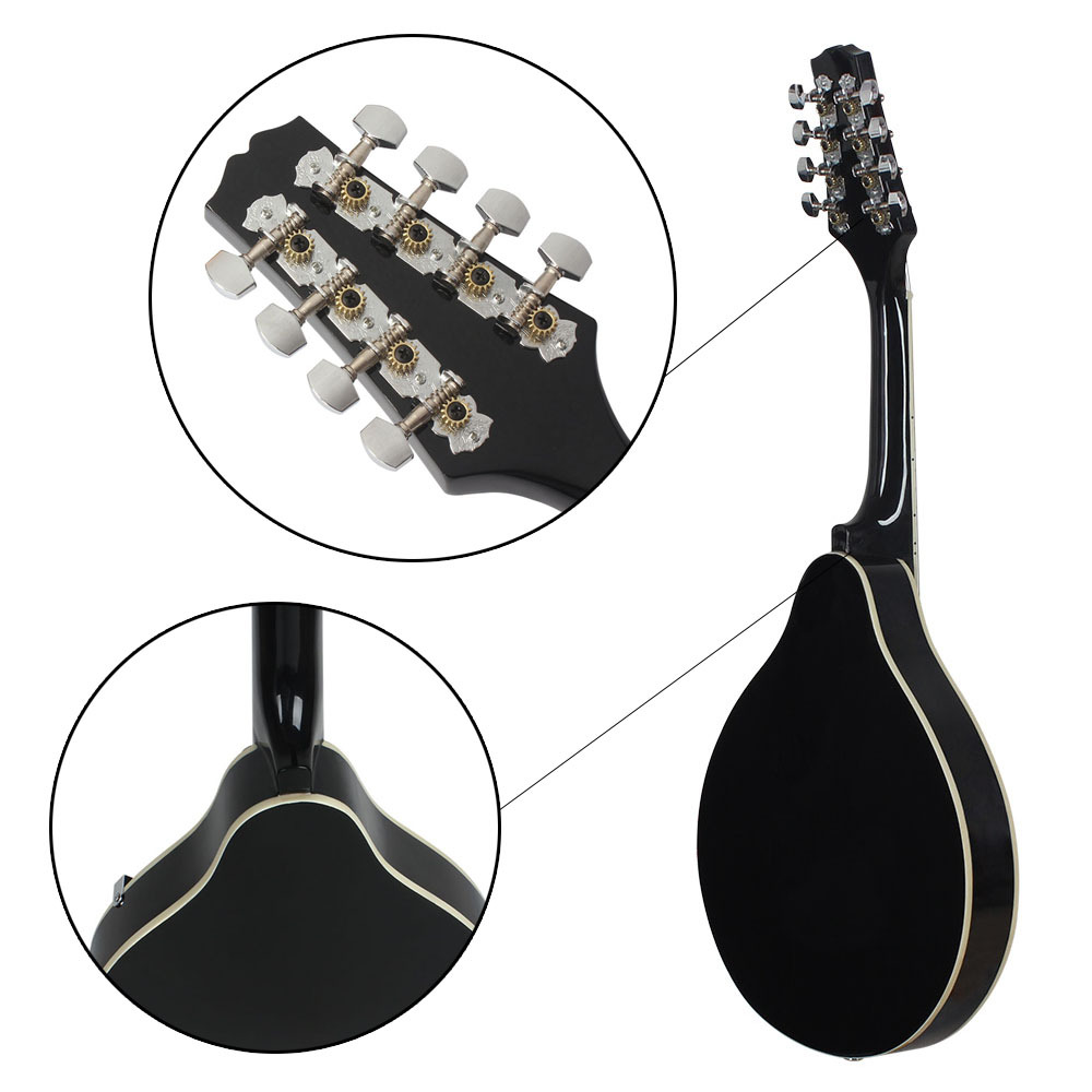 A-estilo 8 cordas basswood ban - Mandolin A Style avaliação e preço