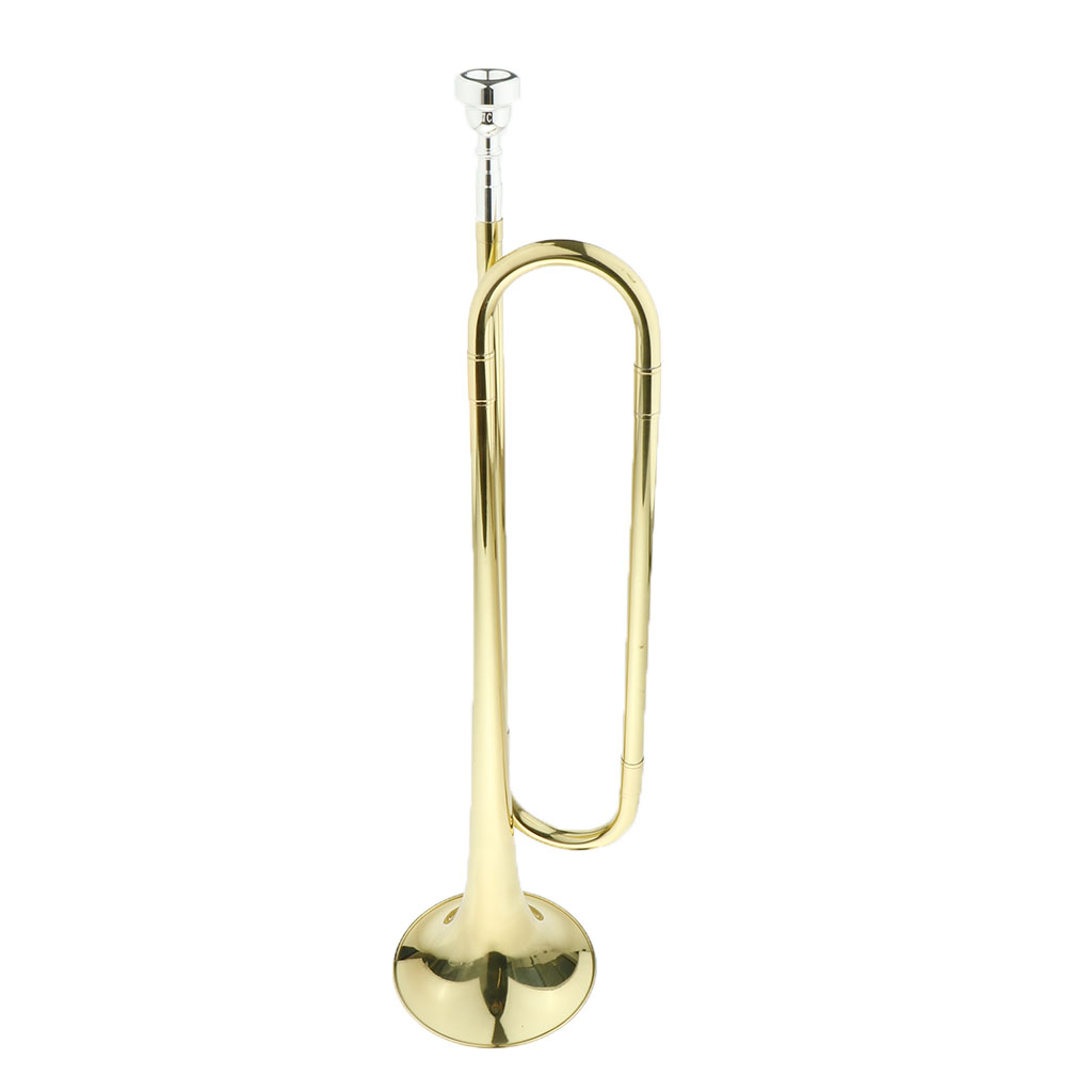 Trompete de Marcha em Latão pa - Musical Instrument Bugle avaliação e preço