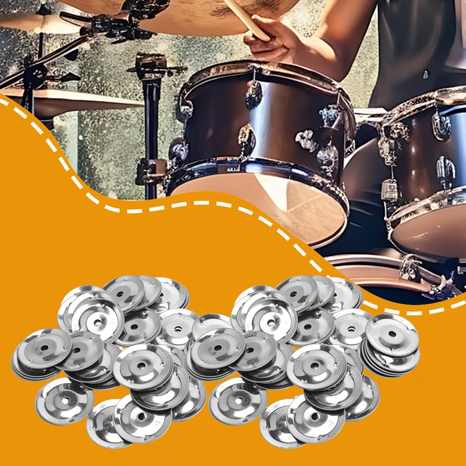 50 peças de Anéis de Tamborim, - Ocean Drum Wave avaliação e preço