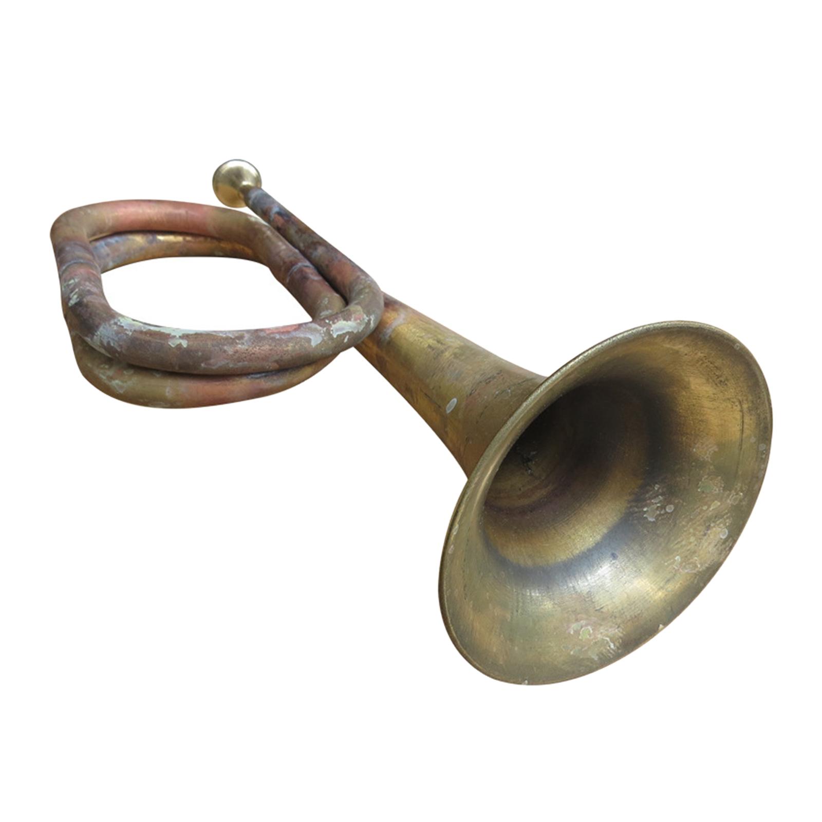 Trombeta de Latão Sólido Retrô - Musical Instrument Bugle avaliação e preço