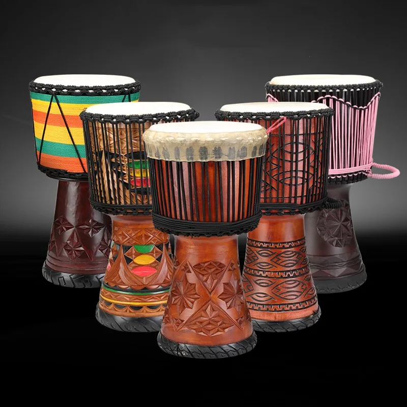 12 Polegada djembe mogno tambo - Musical Instrument Africa avaliação e preço