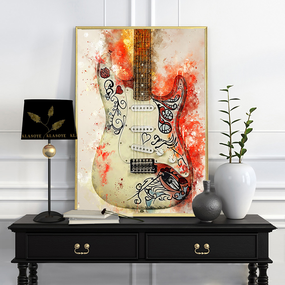 Graffiti arte instrumento musi - Musical Instrument Image avaliação e preço