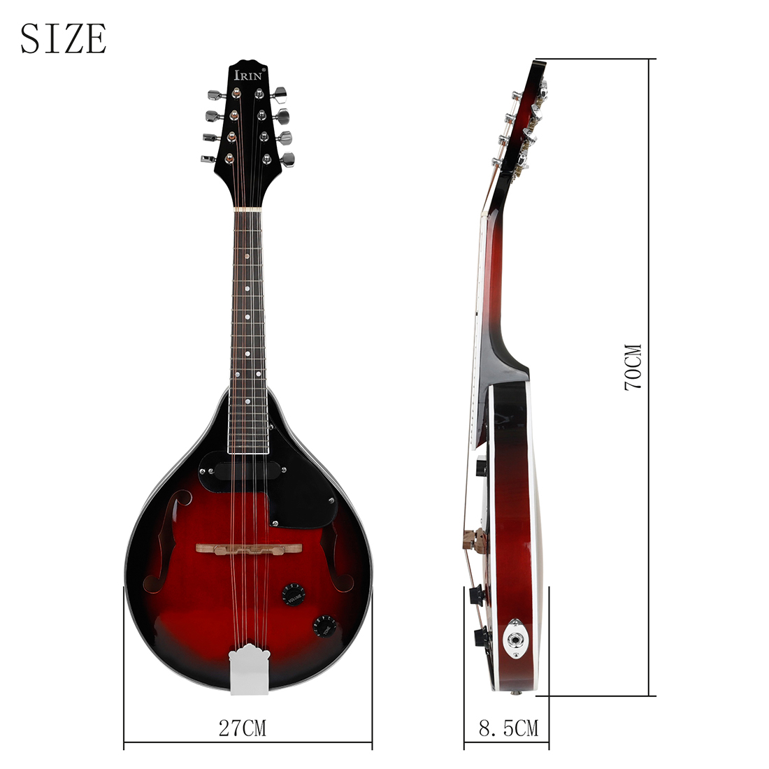 Conjunto de mandolim elétrico  - Mandolin A Style avaliação e preço