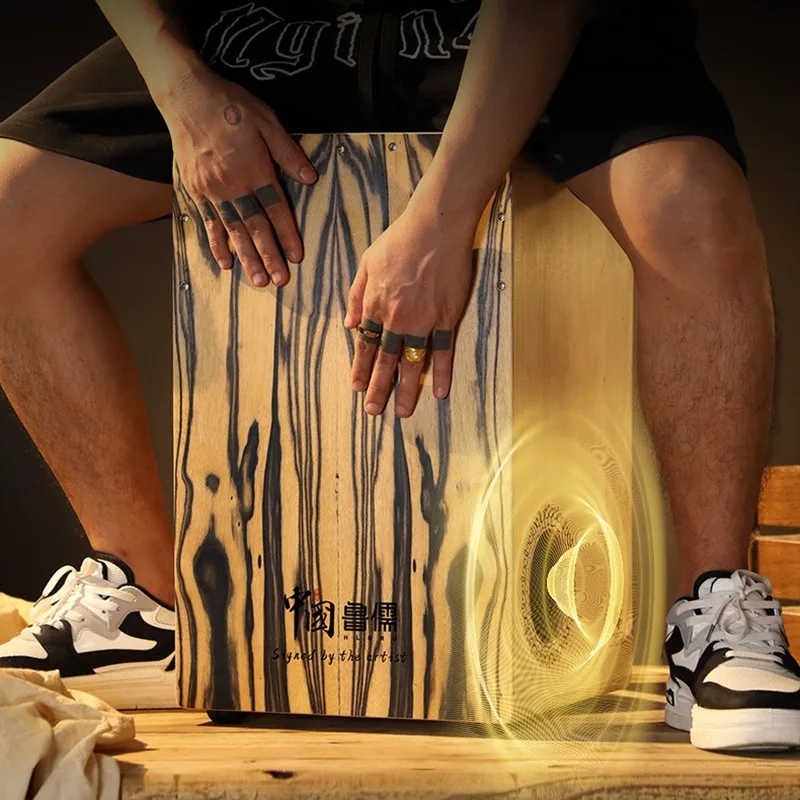 Caixa de cajon de madeira maci - Cajon Box Drum avaliação e preço