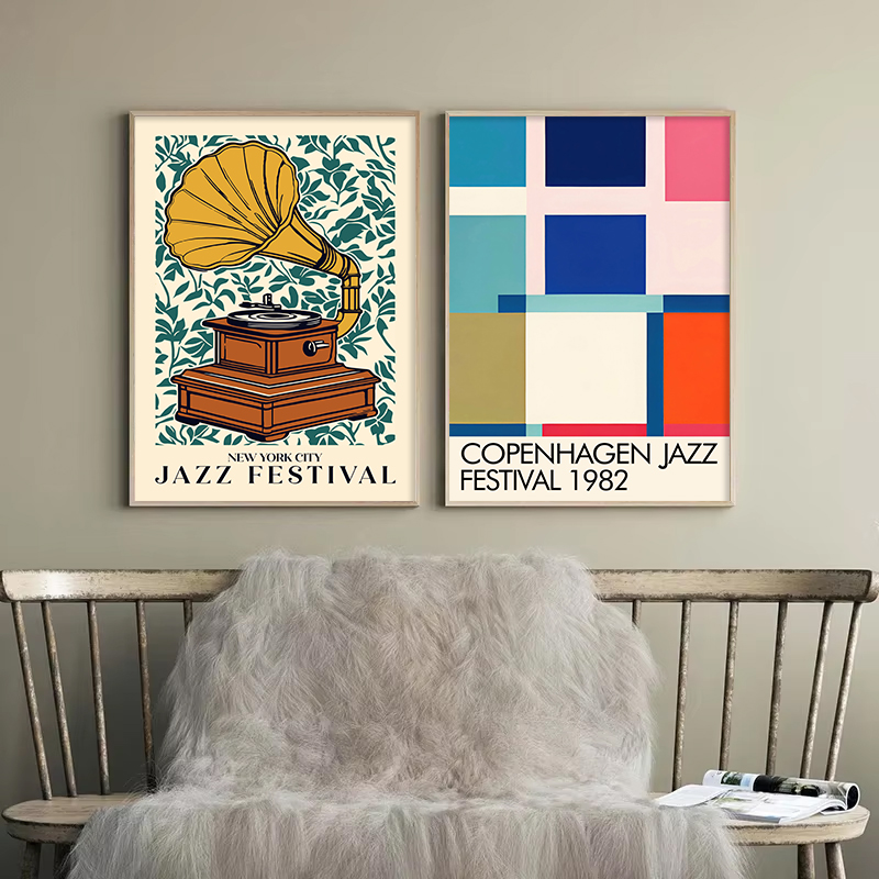 Pôster de arte colorido para f - Musical Instrument Image avaliação e preço