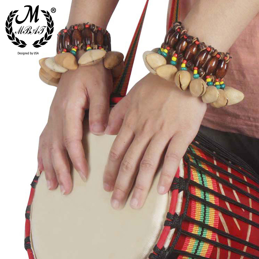 M mbat pulseira de porcas arte - Musical Instrument Africa avaliação e preço