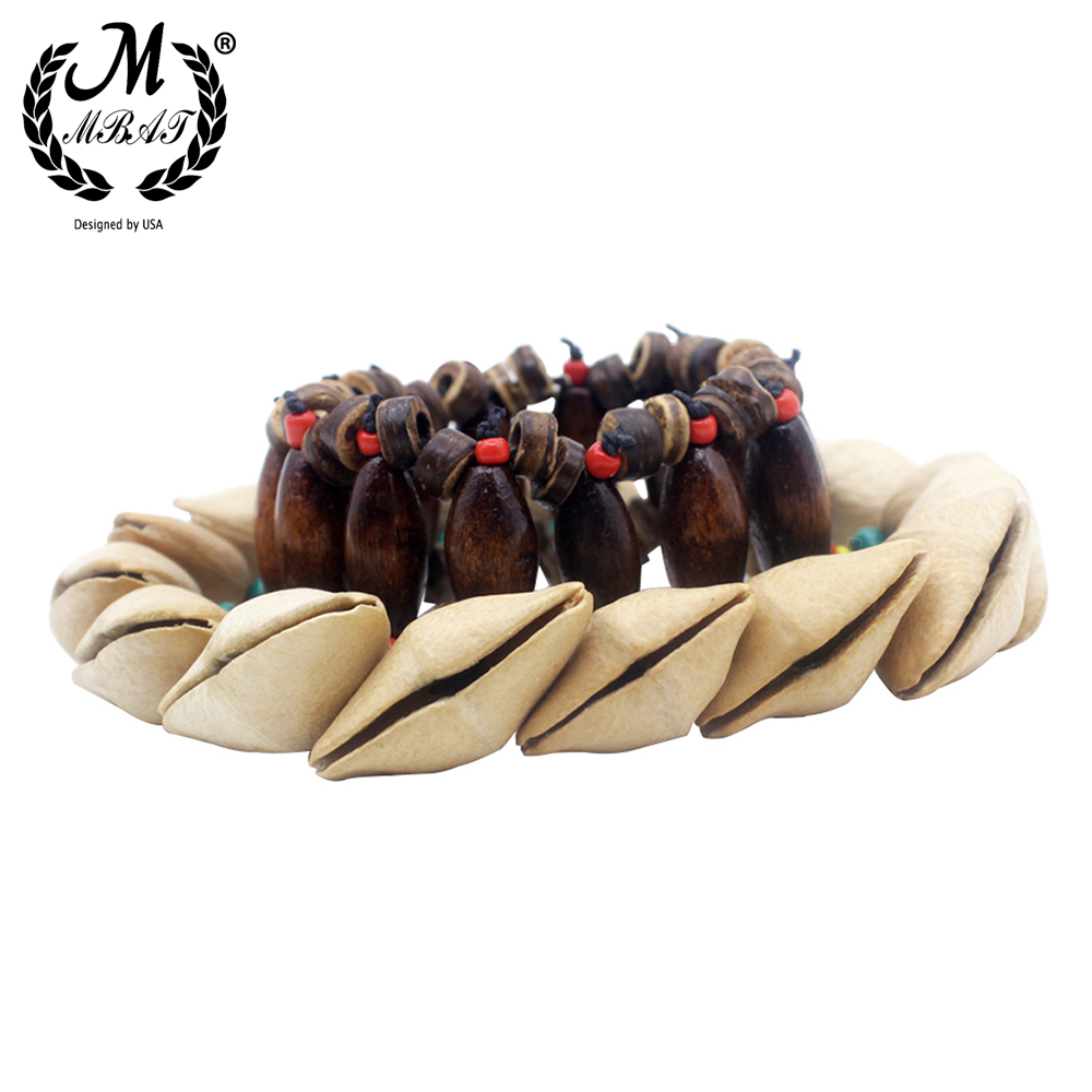 M mbat pulseira de porcas arte - Musical Instrument Africa avaliação e preço