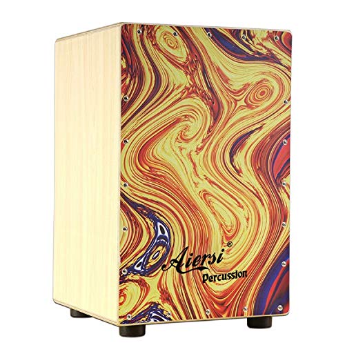Cajon de Madeira Colorido, Ins - Cajon Box Drum avaliação e preço
